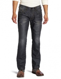 Buffalo by David Bitton Men's Six Slim Straight Lightly Wash Jean