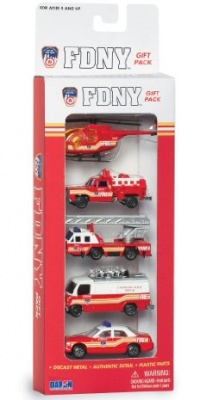 Daron FDNY Vehicle Gift Set, 5-Piece