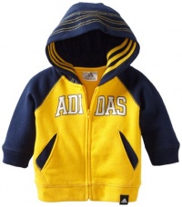 adidas Baby-boys Infant ITB Adi Hoodie, Yellow, 24 Months