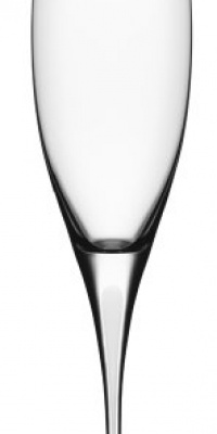 Orrefors Intermezzo Satin Crystal Champagne Flute