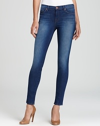 Artful fading creates a relaxed, worn feel on these J Brand jeans; no breaking-in required.