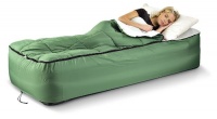 Guide Gear Twin Airbed Fitted Cover / Sleeping Bag Green