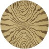 Surya Studio SR-113 Striped Area Rug - Beige/Caramel NoPart: SR113-8RD