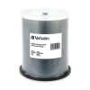 Verbatim 95252 700 MB 52x 80 Minute White Inkjet and Hub Printable Recordable Disc CD-R, 100-Disc Spindle