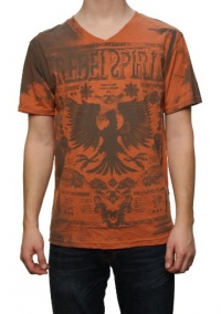 Retrofit Men's Short Sleeve V-Neck T-Shirt Orange