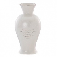 Lenox Opal Innocence Bouquet Vase Love is Patient