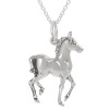 Sterling Silver Horse Necklace