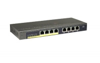 Netgear ProSafe Plus Switch, 8-Port Gigabit Ethernet with PoE (GS108PE)