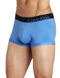 Calvin Klein Men's Bold Micro Low Rise Trunk, Surfboard Blue, Large