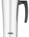 Thermos 16-Ounce Vacuum Insulated Travel Mug, Black