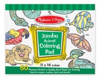 Melissa & Doug Jumbo Coloring Pad - Animals