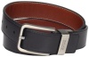 Kenneth Cole REACTION Men's Brown Out 1-1/2 Leather Reversible Belt, Brown/Black, 42