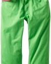 US Polo Association Girls 7-16 Rolled Cuff Capri Pant