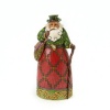 Jim Shore Christmas  Heartwood Creek from Enesco Irish Santa Figurine 7 IN