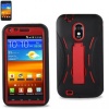 Sam D710 Epic Touch Hybrid Case with KickStand red