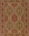 Karastan Original Heritage Kirman Crimson Rug, 8-Feet 8-Inch by 12-Feet