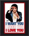 Elvis Presley I Want You, I Need You, I Love You Plaque