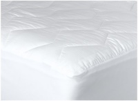 Newpoint International 370-Thread Count Mercerized Cotton Mattress Pad, Full