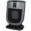 DeLonghi DCH5090ER Safeheat 1500W Digital Ceramic Heater with Remote Control and Eco Energy Setting - Gray/Black