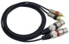 Pyle PPRC-X05 Dual 5ft. Professional Audio Link Cable XLR Female to RCA Male