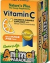 Nature's Plus - Animal Parade Vit C-Orange, 250 mg, 90 chewable tablets