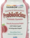 Rainbow Light Probiolicious Gummies, Ages 4 and Above, Cranberry Flavor, 50-Count