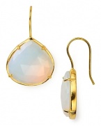 Complete your look with a pair of Coralia Leets gem drop earrings. Iridescent opalite stones convey mysterious glamour.