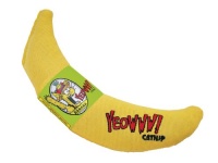 Yeowww! Catnip Toy, Yellow Banana