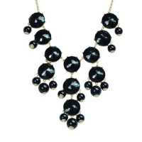 Bubble Necklace,Statement Necklace, Bubble Jewelry(Fn0508-Black)