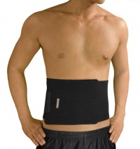 Bracoo Adjustable Waist Trimmer Belt, One Size, Black