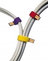 Case Logic CT-6 Self Attaching Cable Ties (Assorted Colors)