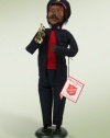 African American Salvation Army Man with Cornet Figurine