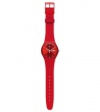 Swatch Men's SUOR701 Quartz Red Day And Date Plastic Watch