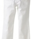 7 For All Mankind Girls 2-6X Roxanne Little Jean, Clean White, 6X