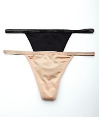 Calvin Klein ck one G-String Thong Panty (M Black)