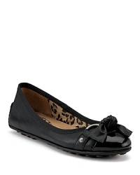 A modern take on the driver shoe, the Kendall flat offers sleek style on a versatile silhouette. From Sperry Top-Sider.