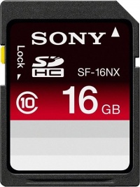 Sony SF16NX/TQM 16GB SDHC Class 10 Memory Card