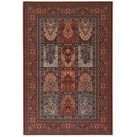 Couristan Timeless Treasures 4325/0300 Vintage Baktiari Area Rug - Burgundy