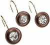 Popular Bath Elite ORB Shower Curtain Hooks, Set of 12