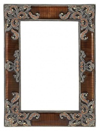 Olivia Riegel Topaz Enamel 4 x 6 Frame with Beveled Glass