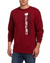 Carhartt Men's Graphic Vertical Logo Long Sleeve T-Shirt