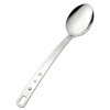 MIU France Polished Stainless Steel Perforated Spoon, 14-Inches