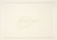 Gartner Studios Thank You Cards, Pearl Ivory, 50-Count (61505)