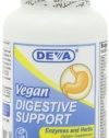 Deva Vegan Vitamins Digestive Support with Enzymes and Herbs, 90-Count