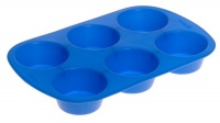 Wilton Easy Flex Silicone 6 Cup Muffin Pan