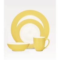 Noritake 4-Piece Colorwave Place Setting, Mustard