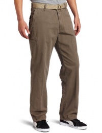 Haggar Men's Belted Garrison Plain Front Cargo Pant