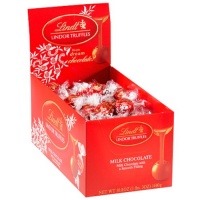 Lindt Lindor Truffles Milk Chocolate, 120-Count Box