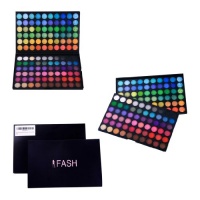 FASH Professional Bold, Bright and Vivid 120 Color Eyeshadow Palette Makeup Cosmetics