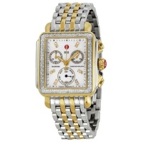 MICHELE Signature Deco Two-Tone Diamond, Diamond Dial